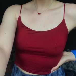 Pacsun Spaghetti Strap Crop Top